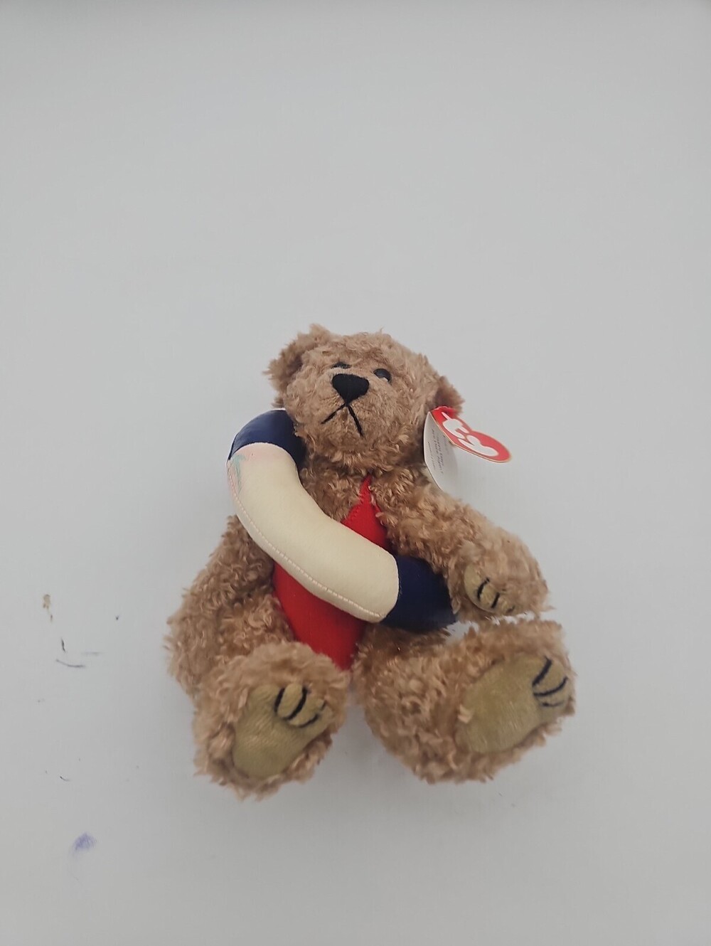 1993 Ty  Attic Treasures Beanie Babies ALLURA Life Saver Bear w/Tags  (8 inches)